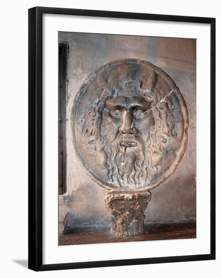 Mouth of Truth-null-Framed Photographic Print