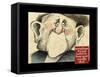 Mouth Shut Poster-Tim Nyberg-Framed Stretched Canvas