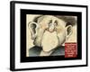 Mouth Shut Poster-Tim Nyberg-Framed Giclee Print