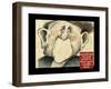 Mouth Shut Poster-Tim Nyberg-Framed Giclee Print