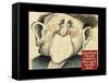 Mouth Shut Poster-Tim Nyberg-Framed Stretched Canvas