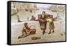 Mouthwatering Inspection-Antonio Paoletti-Framed Stretched Canvas