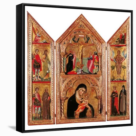 Movable Altarpiece (Triptych)-Paolo Veneziano-Framed Stretched Canvas