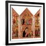 Movable Altarpiece (Triptych)-Paolo Veneziano-Framed Art Print