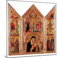 Movable Altarpiece (Triptych)-Paolo Veneziano-Mounted Art Print