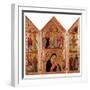 Movable Altarpiece (Triptych)-Paolo Veneziano-Framed Art Print