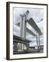 Movable Bridge Flaubert 2008 on River Seine During Armada 2008, Rouen, Normandy, France, Europe-Thouvenin Guy-Framed Photographic Print