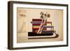 Movable Display for the Bookstore Window of the Publishing Land and Factory-El Lissitzky-Framed Giclee Print