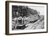 Movable Menace, The Railroad Mortar-null-Framed Art Print