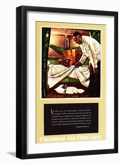 Move Over, Chessie!-Charles Bracker-Framed Premium Giclee Print