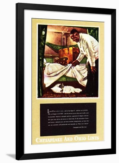 Move Over, Chessie!-Charles Bracker-Framed Giclee Print