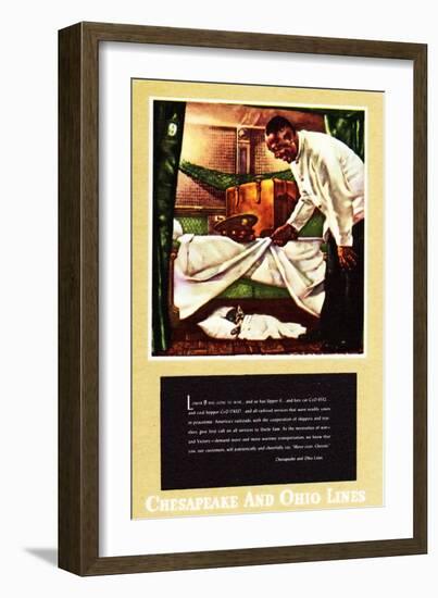 Move Over, Chessie!-Charles Bracker-Framed Giclee Print