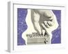 Moveable Type-null-Framed Art Print