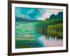 Moved Upon the Waters-Peggy Davis-Framed Art Print