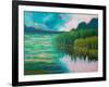 Moved Upon the Waters-Peggy Davis-Framed Art Print