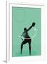 Movement for the discus throw-null-Framed Giclee Print