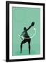 Movement for the discus throw-null-Framed Giclee Print