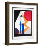 Movement Nº6, 2019 (Silkscreen)-Guilherme Pontes-Framed Giclee Print