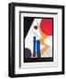 Movement Nº6, 2019 (Silkscreen)-Guilherme Pontes-Framed Giclee Print