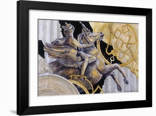 Movement of the Spheres-Gilbert Michaud-Framed Premium Giclee Print