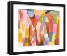 Movement of Vaulted Chambers, 1915-Paul Klee-Framed Art Print