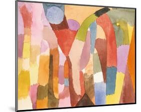 Movement of Vaulted Chambers, 1915-Paul Klee-Mounted Art Print