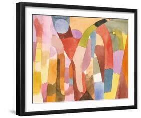 Movement of Vaulted Chambers, 1915-Paul Klee-Framed Art Print