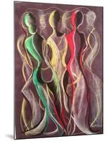 Movement-Ikahl Beckford-Mounted Giclee Print