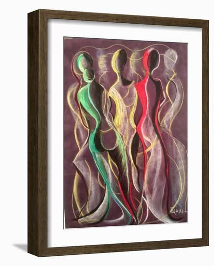 Movement-Ikahl Beckford-Framed Giclee Print