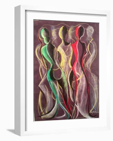 Movement-Ikahl Beckford-Framed Giclee Print