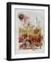 Movements in Red-Maureen Lisa Costello-Framed Giclee Print