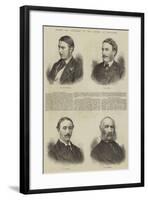 Movers and Seconders of the Address in Parliament-null-Framed Giclee Print