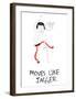 Moves Like Jagger-null-Framed Giclee Print