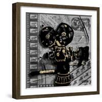 Movie Camera 1-Roderick E. Stevens-Framed Giclee Print