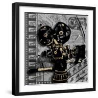 Movie Camera 1-Roderick E. Stevens-Framed Giclee Print