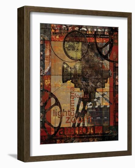 Movie Camera-Eric Yang-Framed Art Print