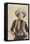 Movie Cowboy with Six-Shooter-null-Framed Stretched Canvas