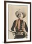 Movie Cowboy with Six-Shooter-null-Framed Art Print