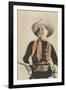 Movie Cowboy with Six-Shooter-null-Framed Art Print