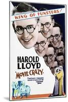 Movie Crazy - Movie Poster Reproduction-null-Mounted Photo