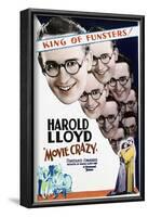 Movie Crazy - Movie Poster Reproduction-null-Framed Photo