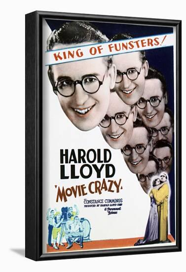 Movie Crazy - Movie Poster Reproduction-null-Framed Photo