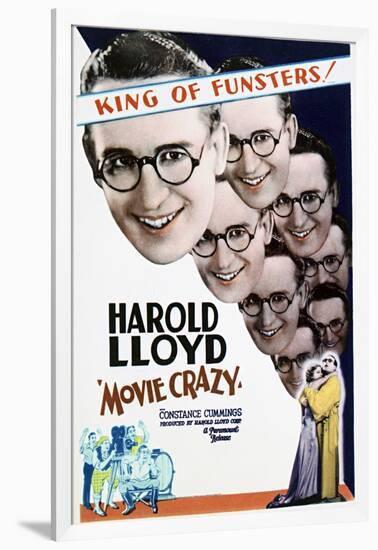 Movie Crazy - Movie Poster Reproduction-null-Framed Photo