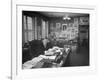 Movie Director Cecil B. Demille Sitting in His Office at Desk-Peter Stackpole-Framed Premium Photographic Print