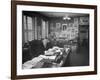 Movie Director Cecil B. Demille Sitting in His Office at Desk-Peter Stackpole-Framed Premium Photographic Print