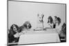 Movie Dog and Friends Celebrating Birthday-null-Mounted Photographic Print