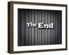 Movie Ending Screen-Real Callahan-Framed Art Print