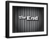 Movie Ending Screen-Real Callahan-Framed Art Print