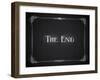 Movie Ending Screen-Real Callahan-Framed Art Print