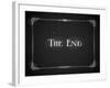 Movie Ending Screen-Real Callahan-Framed Art Print